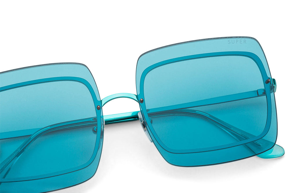 Retro Super Future® - Gia Sunglasses Turquoise