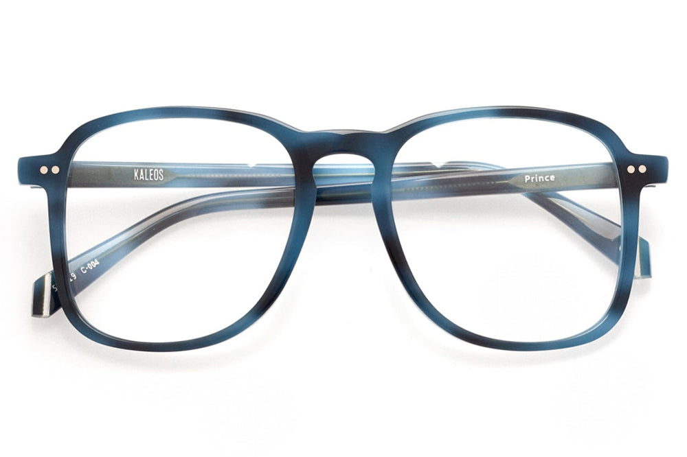 Kaleos Eyehunters - Prince Eyeglasses Blue Tortoise