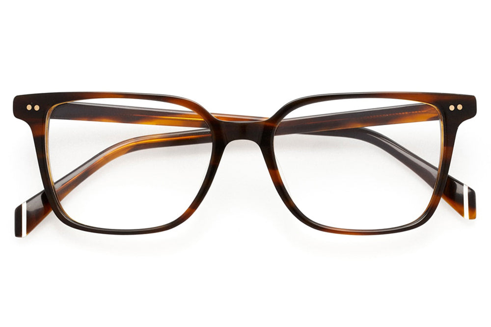 Kaleos Eyehunters - Castle Eyeglasses Brown Tortoise