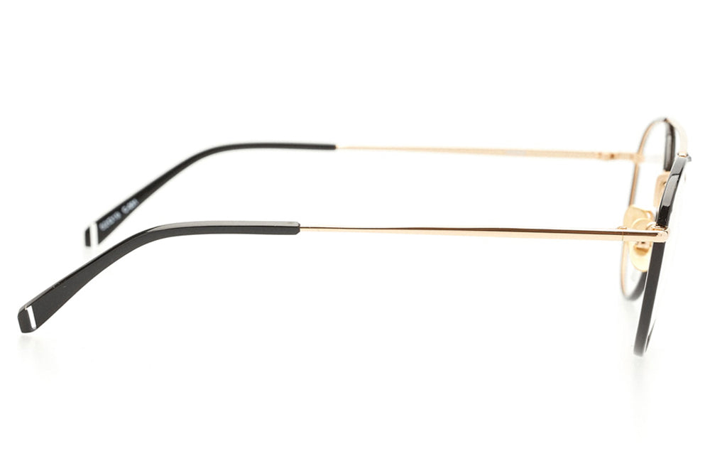 Kaleos Eyehunters - Goldmill Eyeglasses Black/Gold