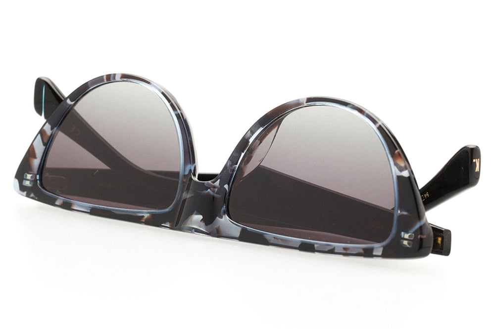 Kaleos Eyehunters - Lichon Sunglasses Grey Tortoise