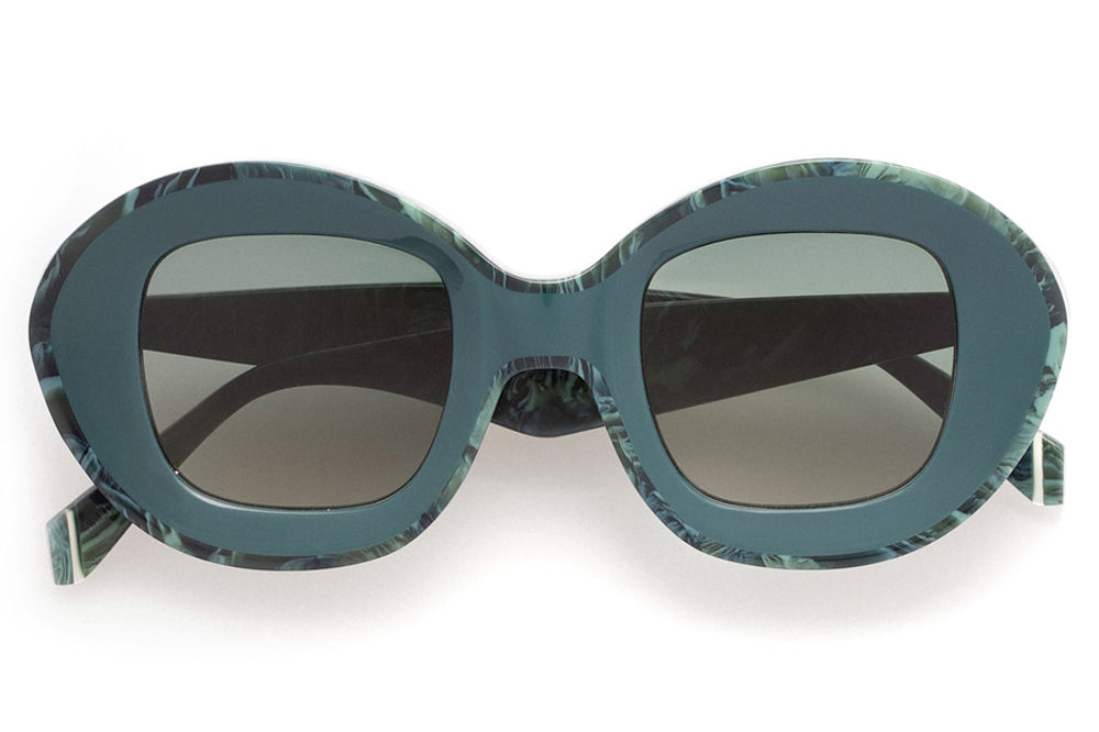 sunglasses green marble