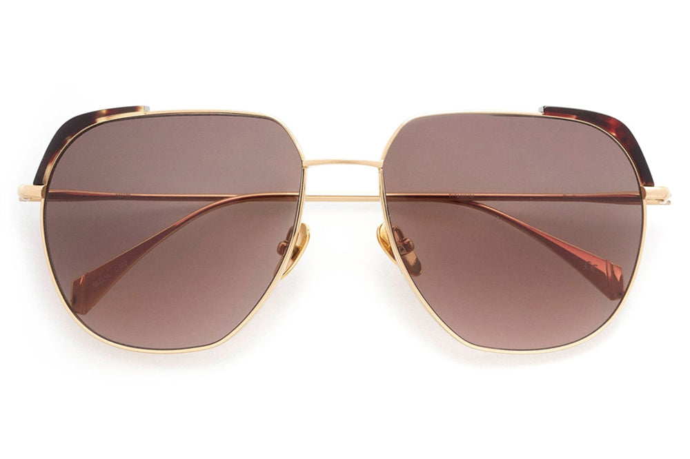 Kaleos Eyehunters - Booth Sunglasses Gold/Tortoise