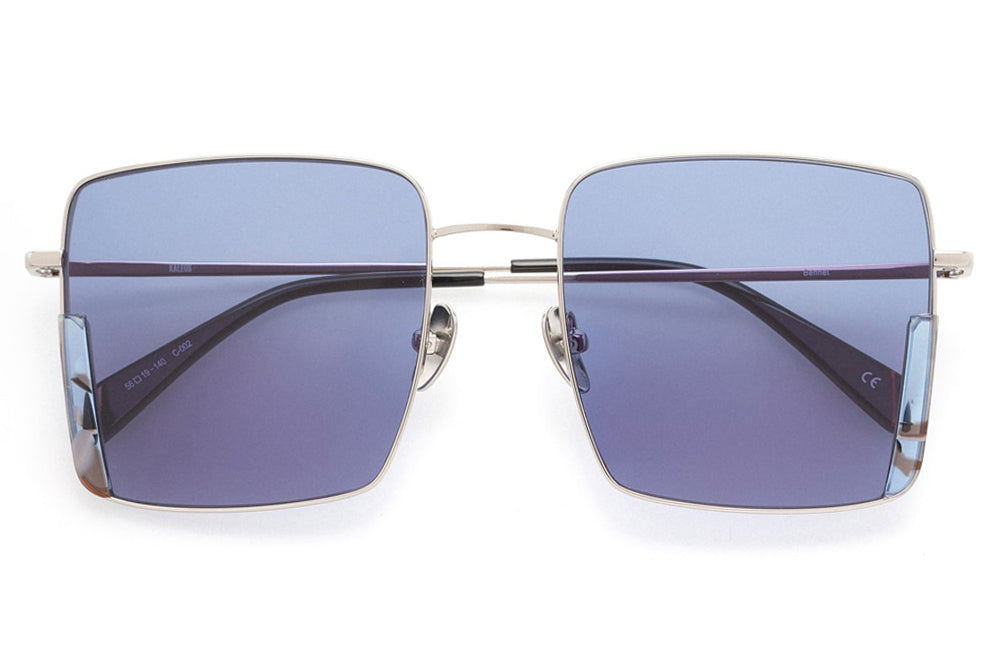 Kaleos Eyehunters - Bennet Sunglasses Blue/Silver