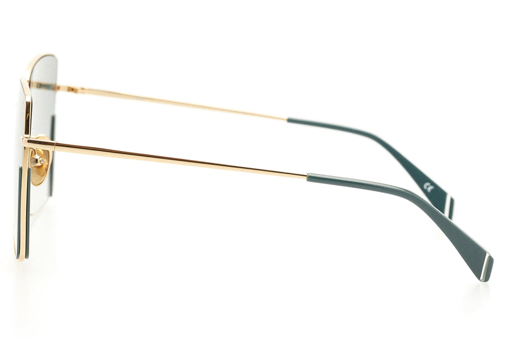 Kaleos Eyehunters - Bennet Sunglasses Green/Gold