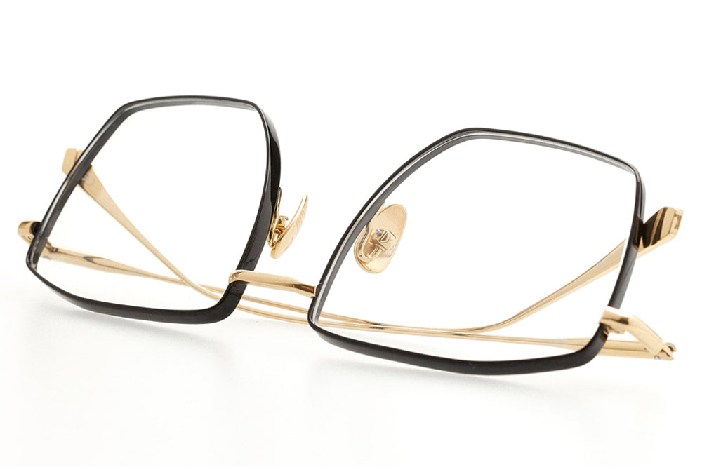 Kaleos Eyehunters - Dunn Eyeglasses Black/Gold