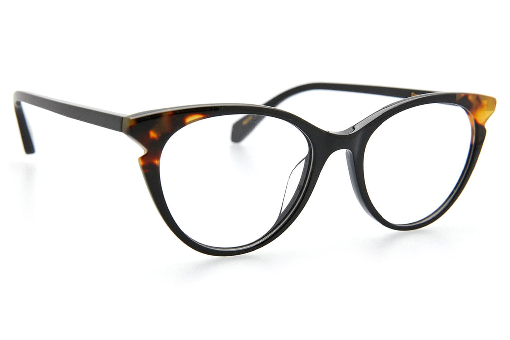 Kaleos Eyehunters - Darrow Eyeglasses Black/Tortoise