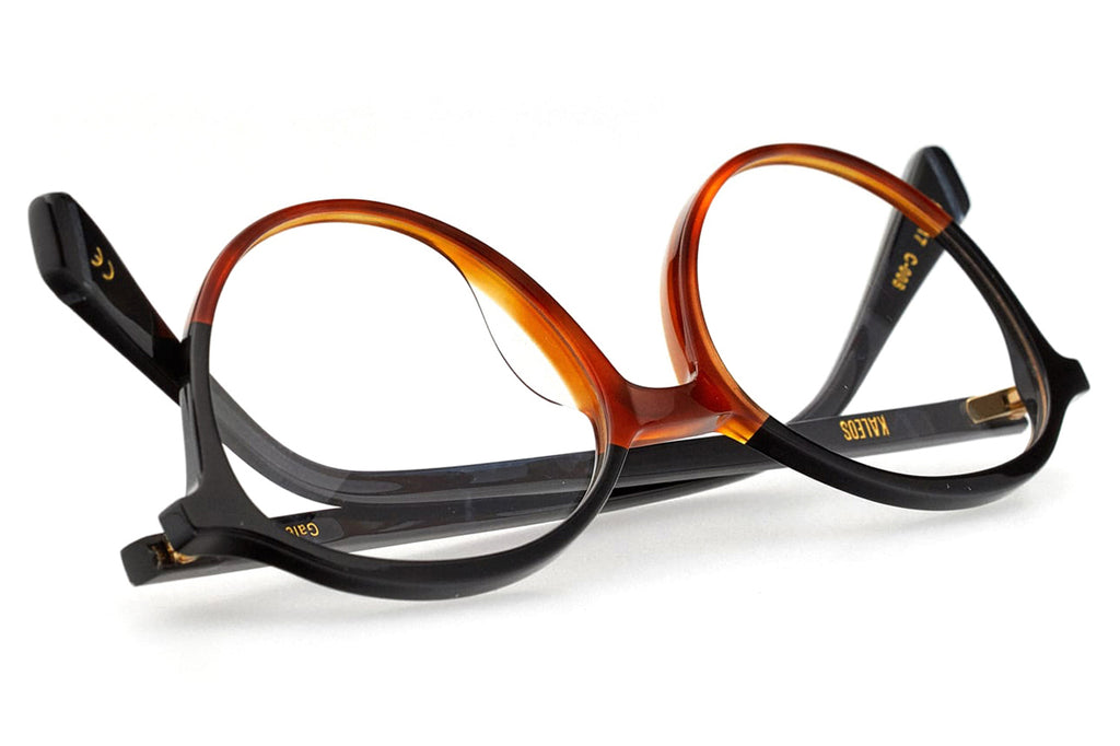 Kaleos Eyehunters - Gale Eyeglasses Black/Caramel