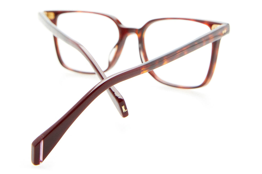 Kaleos Eyehunters - Castle Eyeglasses Dark Brown Tortoise