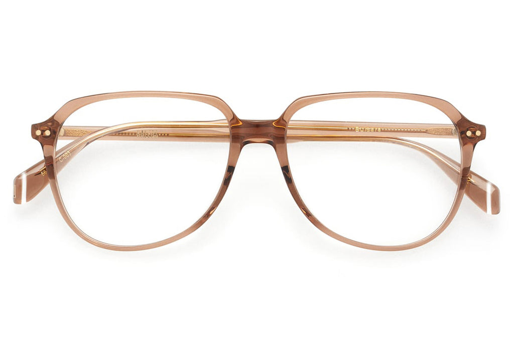Kaleos Eyehunters - Bulsara Eyeglasses Transparent Brown