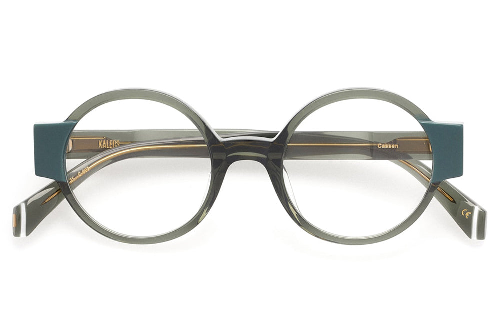 Kaleos Eyehunters - Cassen Eyeglasses Transparent Green