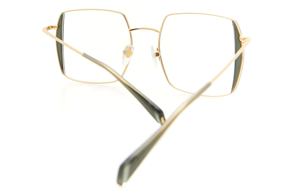 Kaleos Eyehunters - Johnson Eyeglasses Gold/Grey