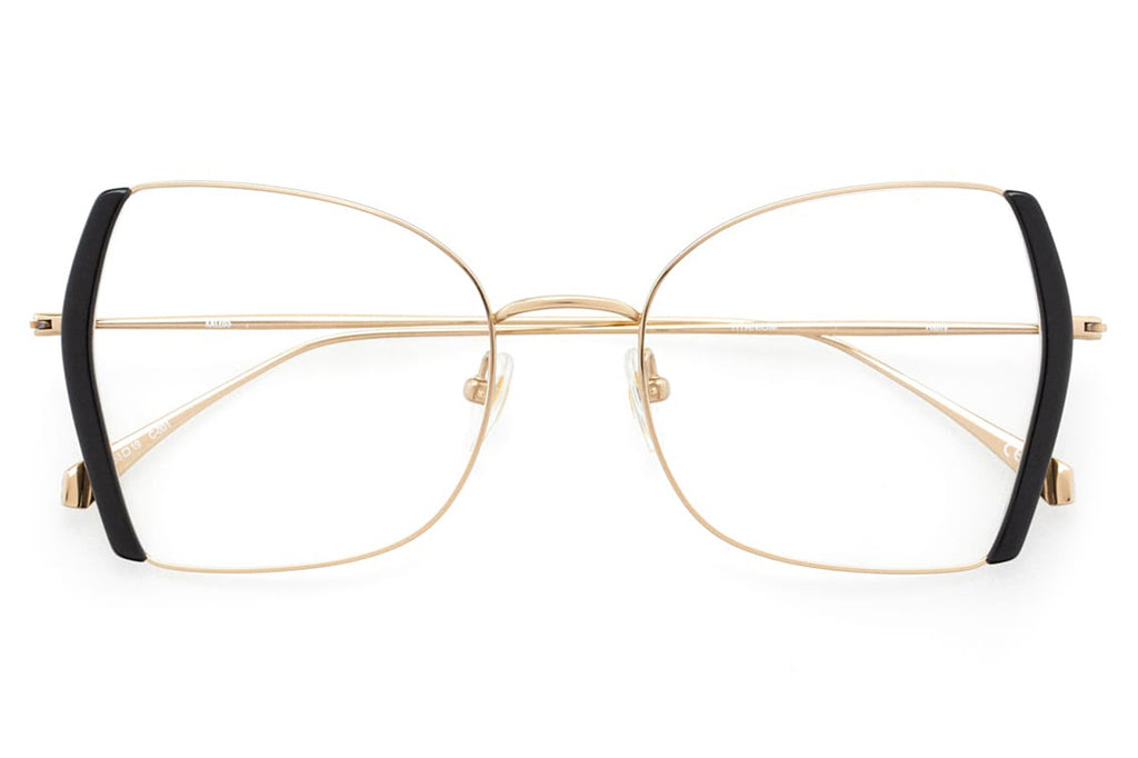 Kaleos Eyehunters - Kelly Eyeglasses Black/Gold