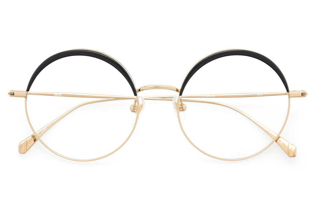 Kaleos Eyehunters - Korr Eyeglasses Black/Gold