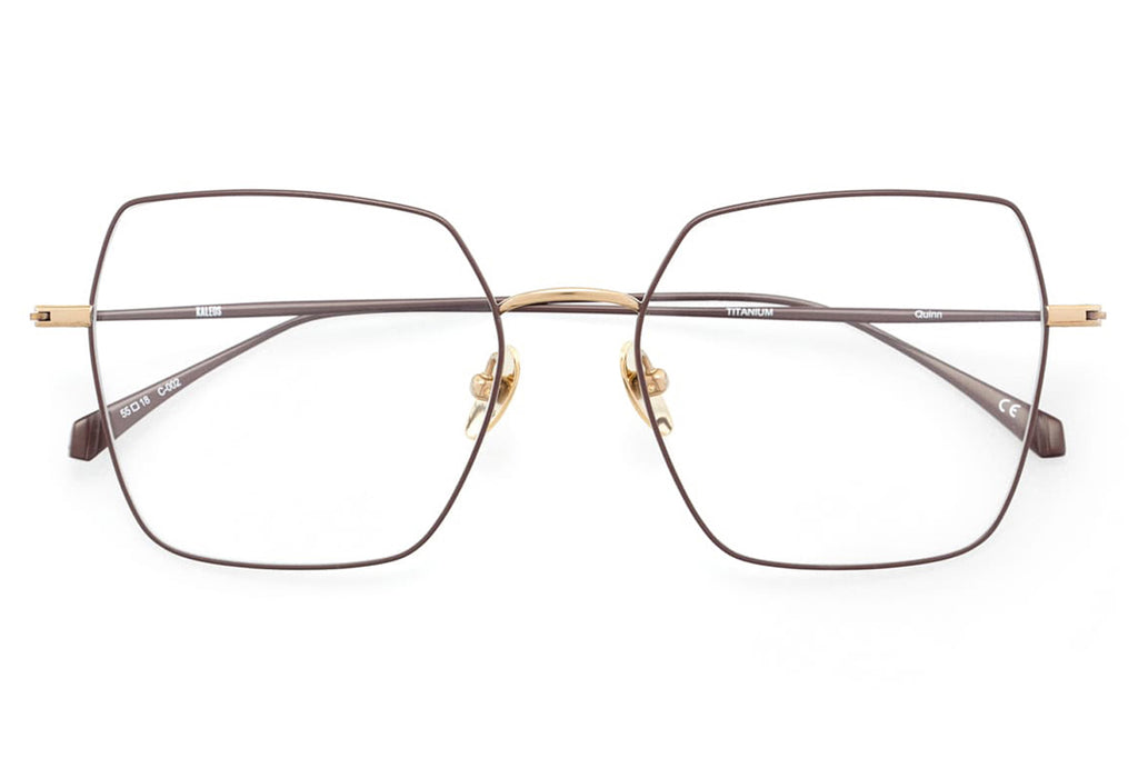 Kaleos Eyehunters - Quinn Eyeglasses Matte Dark Brown