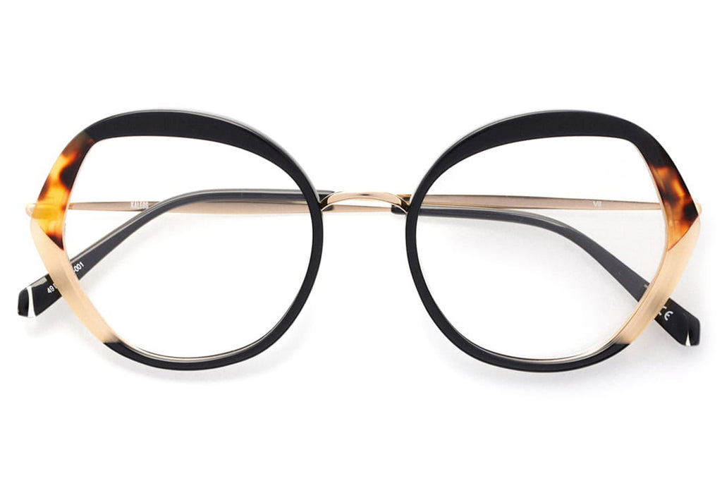 Kaleos Eyehunters - Vil Eyeglasses Black/Tortoise/Champagne