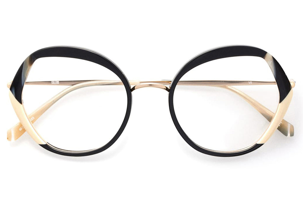 Kaleos Eyehunters - Vil Eyeglasses Black/Havana Horn/Ivory