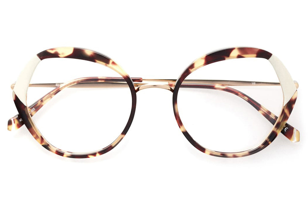 Kaleos Eyehunters - Vil Eyeglasses Tokyo Tortoise/White