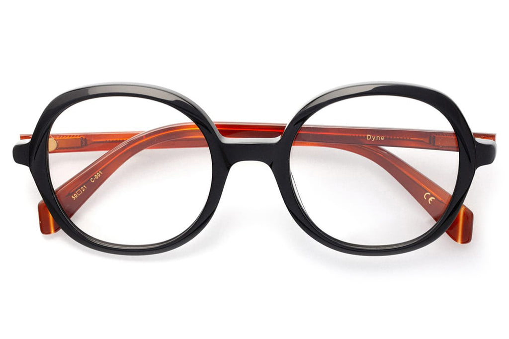 Kaleos Eyehunters - Dyne Eyeglasses Black