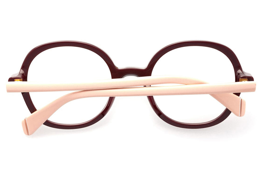 Kaleos Eyehunters - Dyne Eyeglasses Dark Garnet