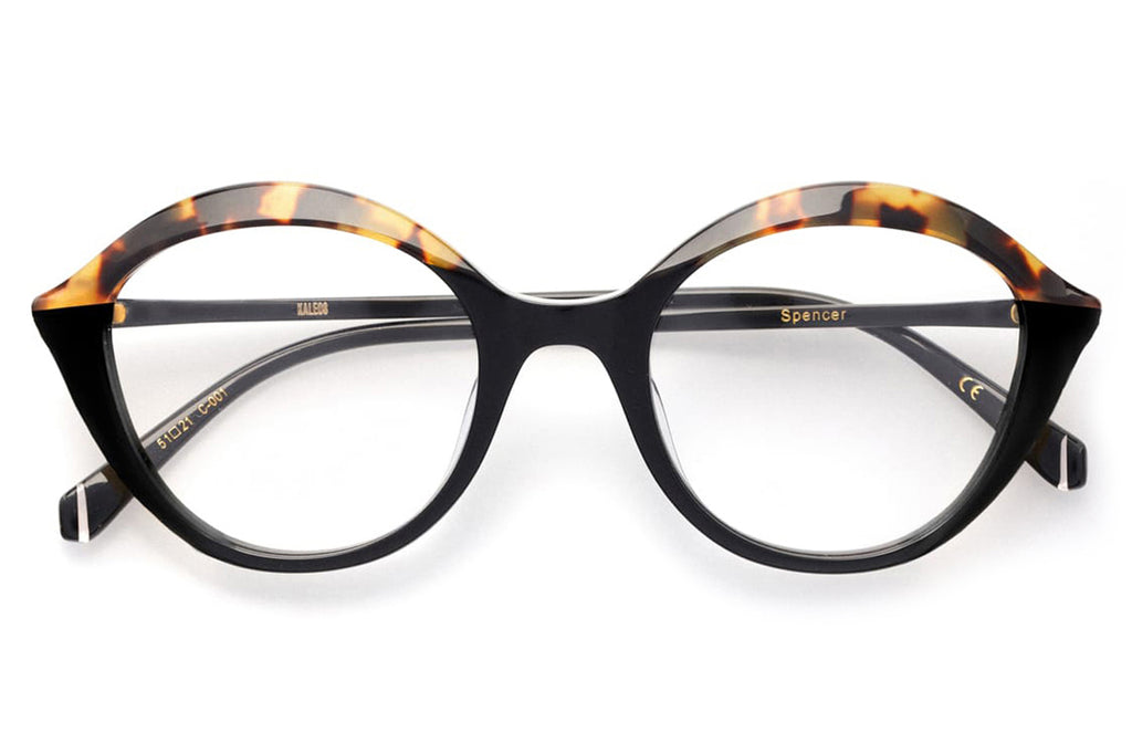 Kaleos Eyehunters - Spencer Eyeglasses Black/Tortoise