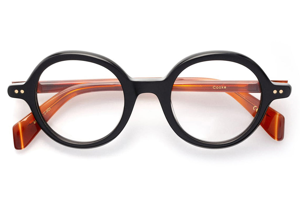 Kaleos Eyehunters - Cooke Eyeglasses Black