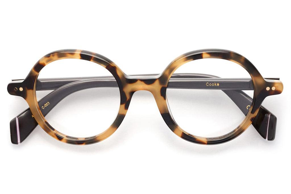 Kaleos Eyehunters - Cooke Eyeglasses BrownTortoise