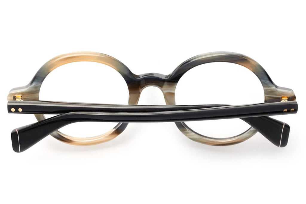 Kaleos Eyehunters - Cooke Eyeglasses Havana Horn