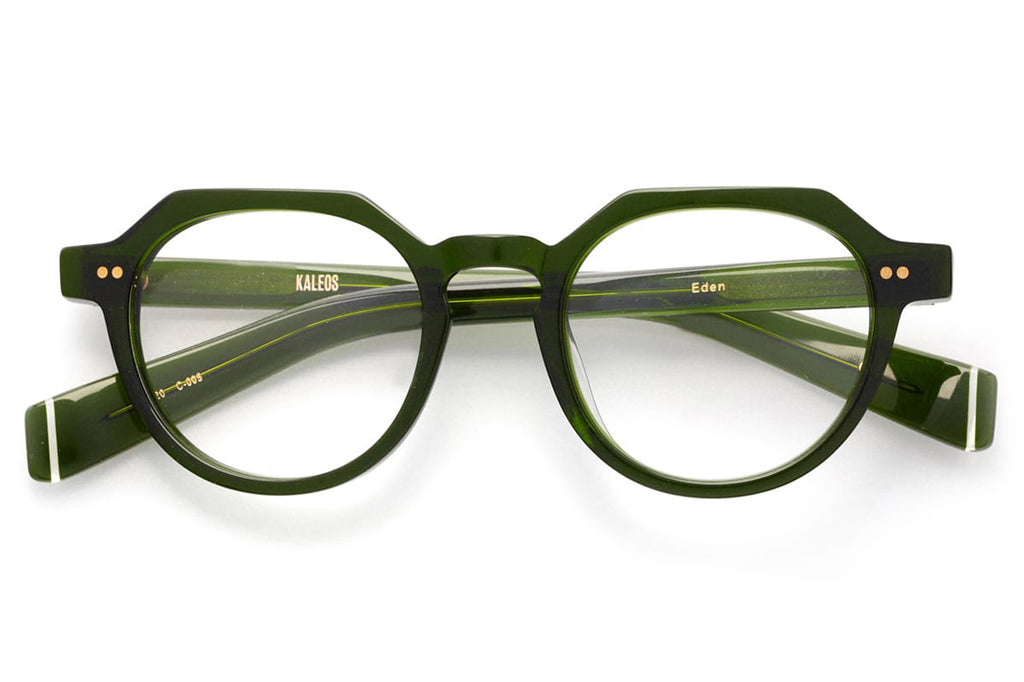 Kaleos Eyehunters - Eden Eyeglasses Transparent Green