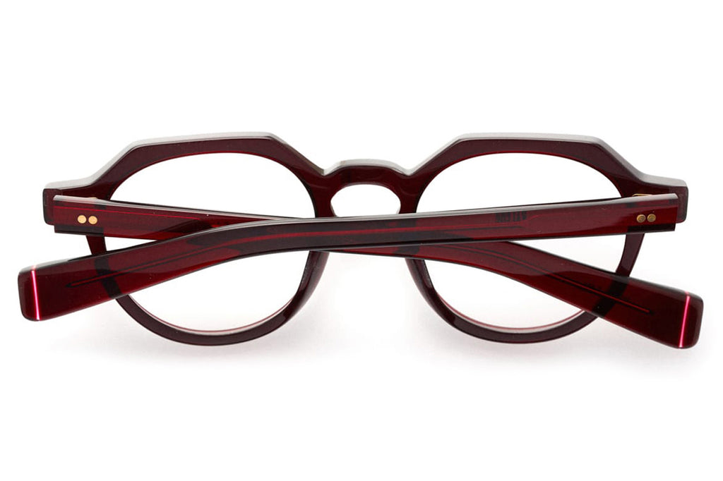Kaleos Eyehunters - Eden Eyeglasses Transparent Garnet