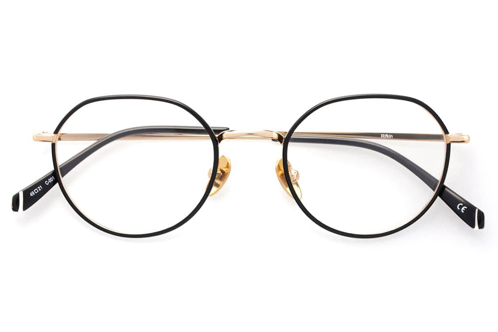 Kaleos Eyehunters - Rifkin Eyeglasses Black