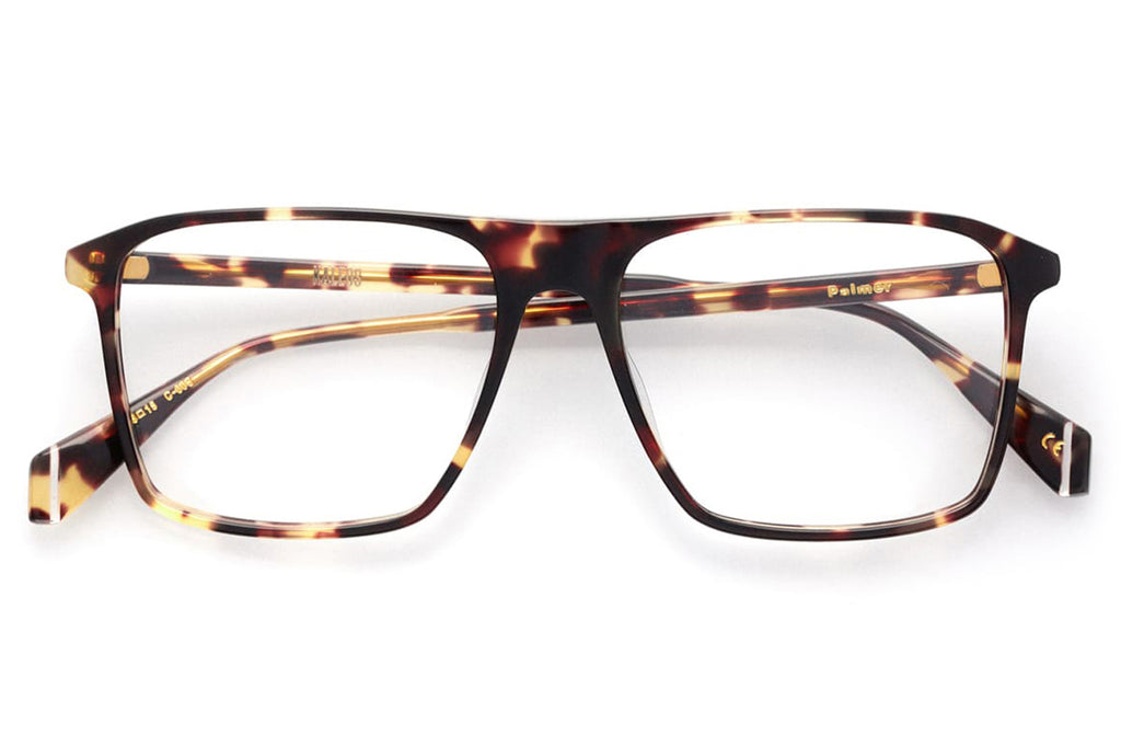 Kaleos Eyehunters - Palmer Eyeglasses Dark Brown Tortoise