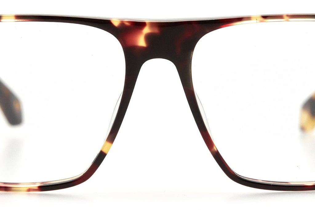 Kaleos Eyehunters - Palmer Eyeglasses Dark Brown Tortoise