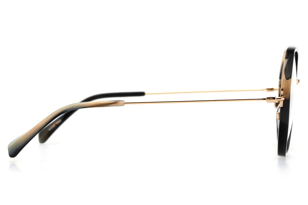 Kaleos Eyehunters - Hollander Eyeglasses Black/Havana Horn