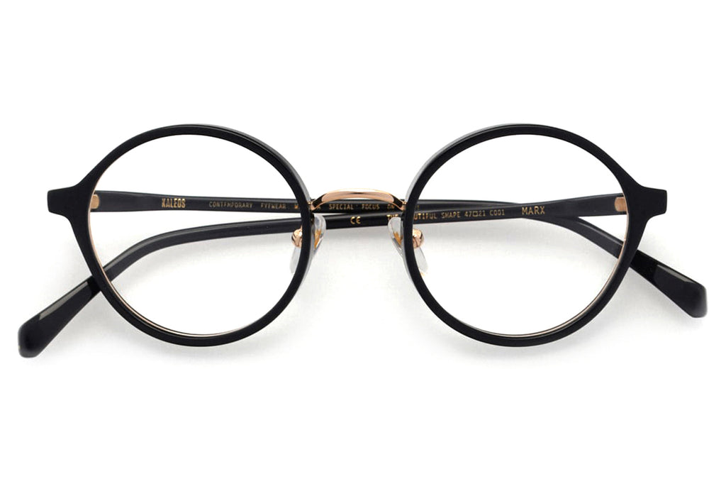 Kaleos Eyehunters - Marx Eyeglasses Black