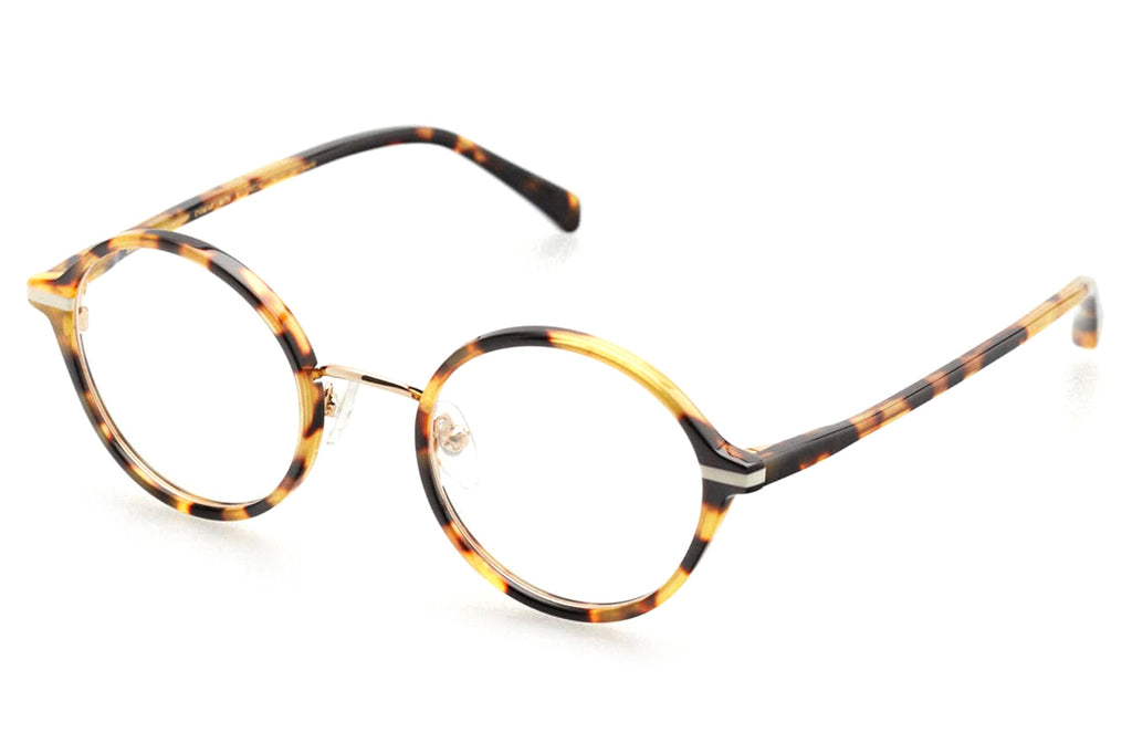 Kaleos Eyehunters - Marx Eyeglasses Light Brown Tortoise