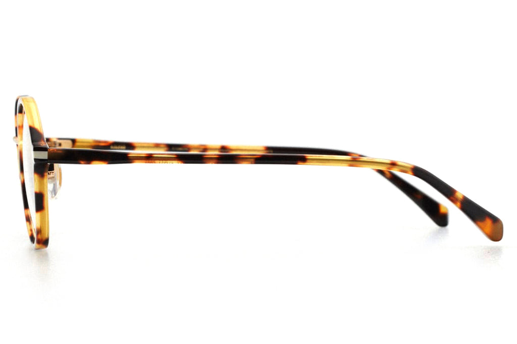 Kaleos Eyehunters - Marx Eyeglasses Light Brown Tortoise