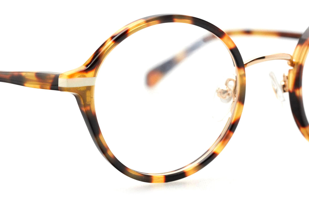 Kaleos Eyehunters - Marx Eyeglasses Light Brown Tortoise