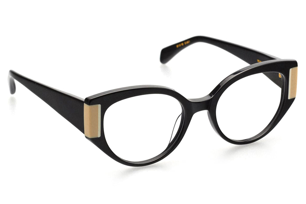 
Kaleos Eyehunters - Wilder Eyeglasses Black/Ivory/White