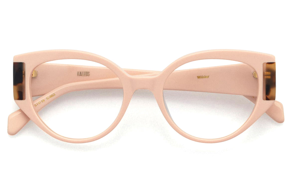 Kaleos Eyehunters - Wilder Eyeglasses Pink/Brown Tortoise