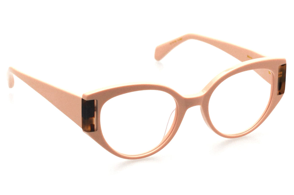 Kaleos Eyehunters - Wilder Eyeglasses Pink/Brown Tortoise