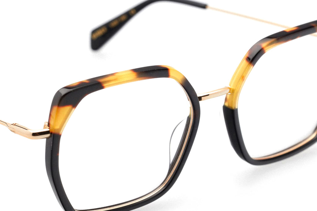 Kaleos Eyehunters - Barber Eyeglasses Black/Tortoise