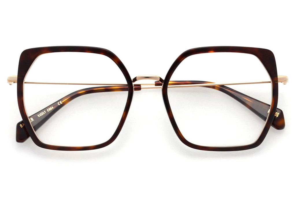 Kaleos Eyehunters - Barber Eyeglasses Dark Brown Havana