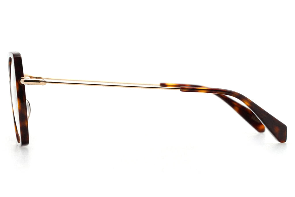 Kaleos Eyehunters - Barber Eyeglasses Dark Brown Havana