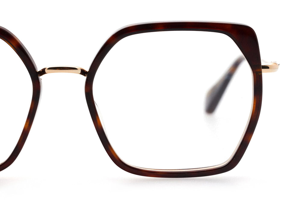 Kaleos Eyehunters - Barber Eyeglasses Dark Brown Havana