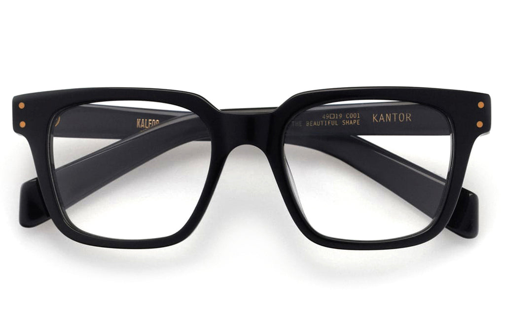 Kaleos Eyehunters - Kantor Eyeglasses Black