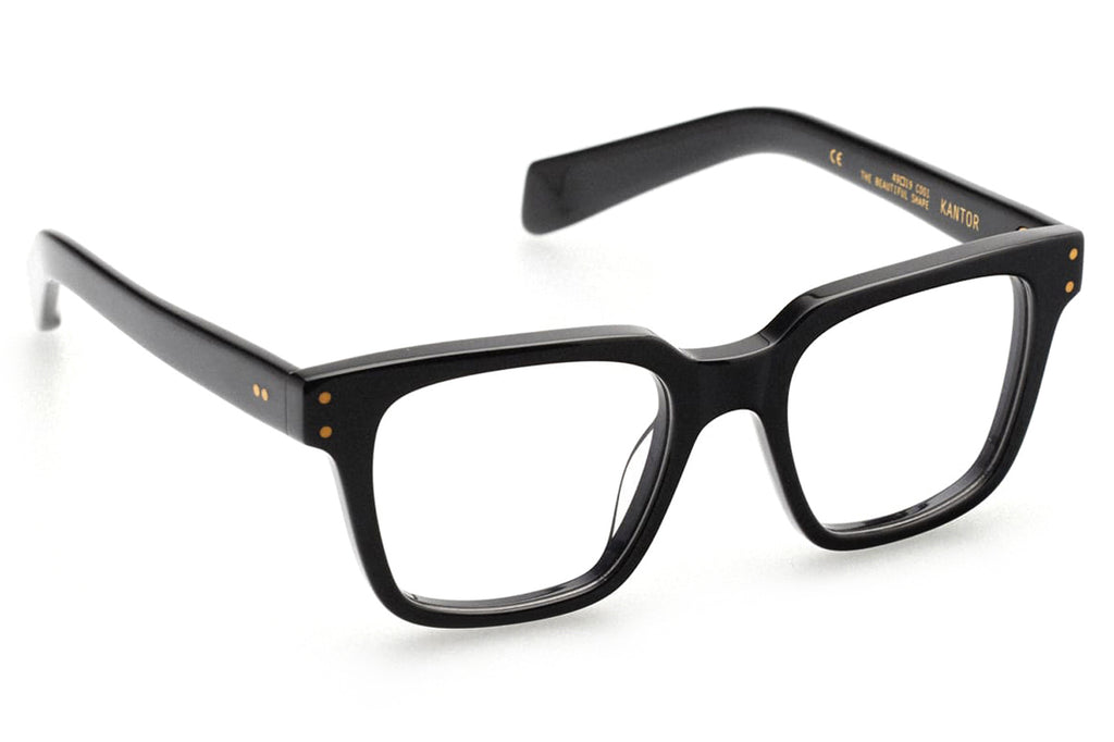 Kaleos Eyehunters - Kantor Eyeglasses Black