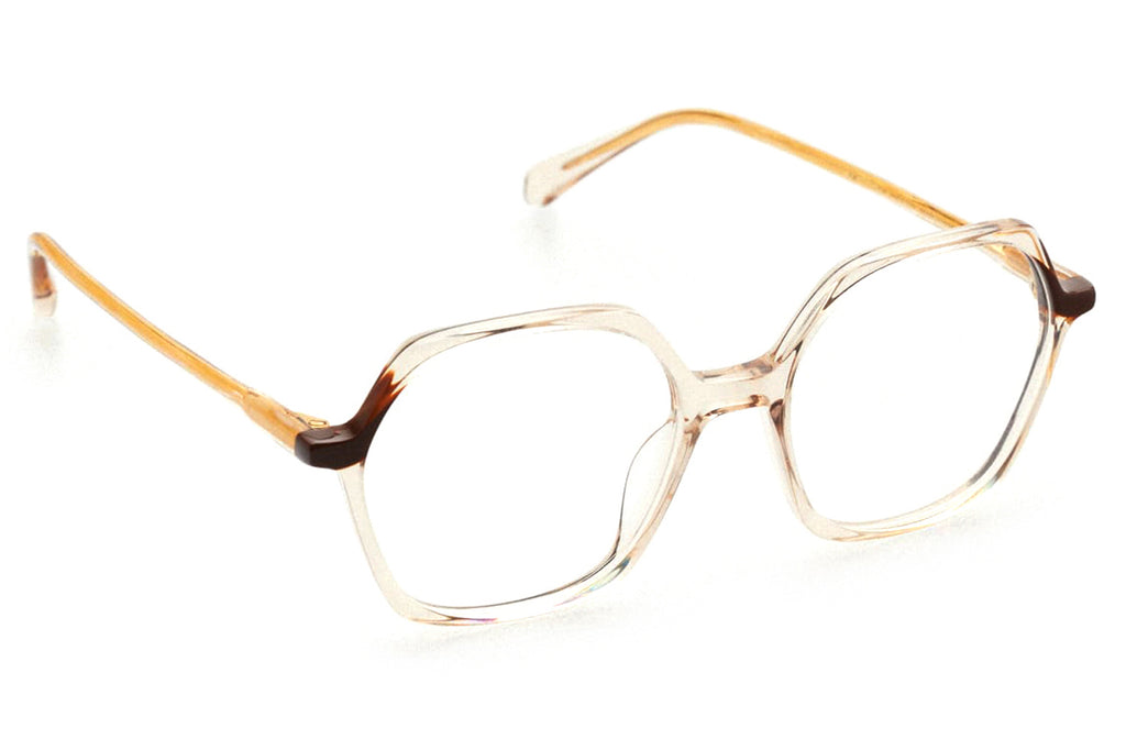 Kaleos Eyehunters - Perry Eyeglasses Transparent Champagne