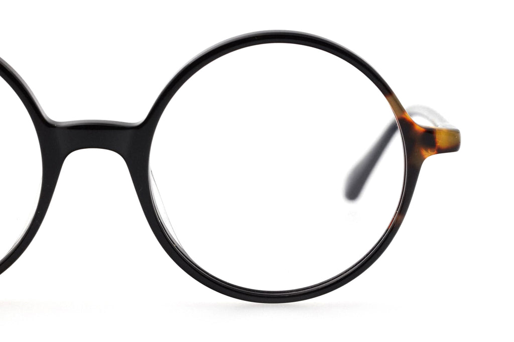 Kaleos Eyehunters - Kane Eyeglasses Black/Brown Tortoise
