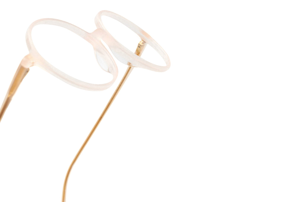 Kaleos Eyehunters - Kane Eyeglasses Transparent Pink